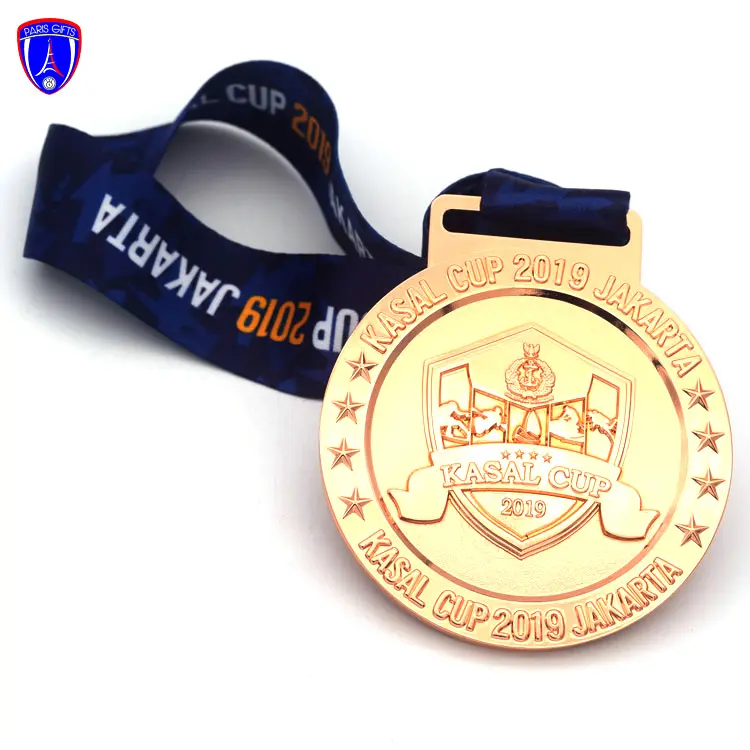 JAKARTA KASAL CUP Christmas volley running marathon sports medal gift paper box