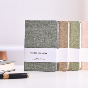 Bloc de notas con logotipo personalizado, novedad, papelería, 72K/32K de tapa dura gruesa, diario en blanco, cuaderno portátil para oficina, uso escolar, cuero - Product Image 1