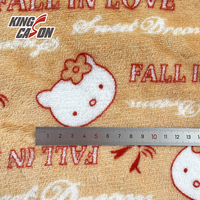 Kingcason 100% Polyester, flanelle imprimée recto-verso du marché équatorien et colombien pour vêtements d'enfants, pyjamas, oreillers, textiles de maison