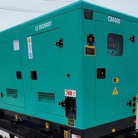 Groupe électrogène mobile tout-en-un à succès, machine à souder personnalisable, courant 200A/450A, 1800 tr/min/60Hz, refroidissement par eau Weichai