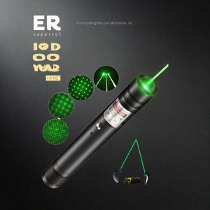 Puntero Láser Verde de Alta Potencia con Carga USB, 3000 Metros de Alcance, Linterna Láser para Senderismo y Juguete para Gatos - Product Image 3