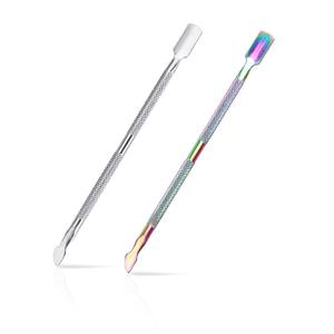 <strong>2</strong> Way Dead Skin Push Double-ended Stainless Steel Remover Nail Cuticle <strong>Pusher</strong> - Product Image 1