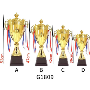 Trofeo Personalizado <span class=keywords><strong>de</strong></span> la Copa <span class=keywords><strong>Mundial</strong></span> Deportiva, Trofeo <span class=keywords><strong>de</strong></span> Campeón <span class=keywords><strong>de</strong></span> Baloncesto con Galvanoplastia Dorada, Trofeo Deportivo Personalizado - Product Image 6