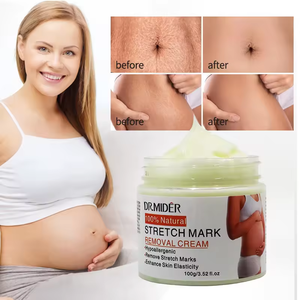 Vitamina C escualano de alta calidad, reparación fuerte de marcas de embarazo, eliminación de cicatrices de acné de crecimiento, crema para eliminar estrías - Product Image 2