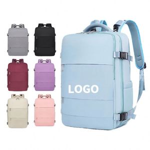 Custom Logo Printing Business Waterproof Usb Airplane Approved Back Bag Large Capacity <b>Laptop</b> Backpack - Product Image 2