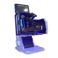 Simulador de Vuelo VR de 360 Grados con Rotación para un Jugador, Montaña Rusa de Péndulo Grande 720, Máquina de Silla 9D, Realidad Virtual Interior