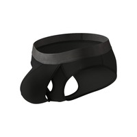 Caleçons Boxers Respirants en Fibre de Bambou pour Hommes à Taille Haute Élastique, Confortables avec Compartiment Séparé