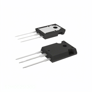 ทรานซิสเตอร์ S2M0025120D แบบ TO-247AD ชิ้นส่วนอิเล็กทรอนิกส์ของแท้ - Product Image 1