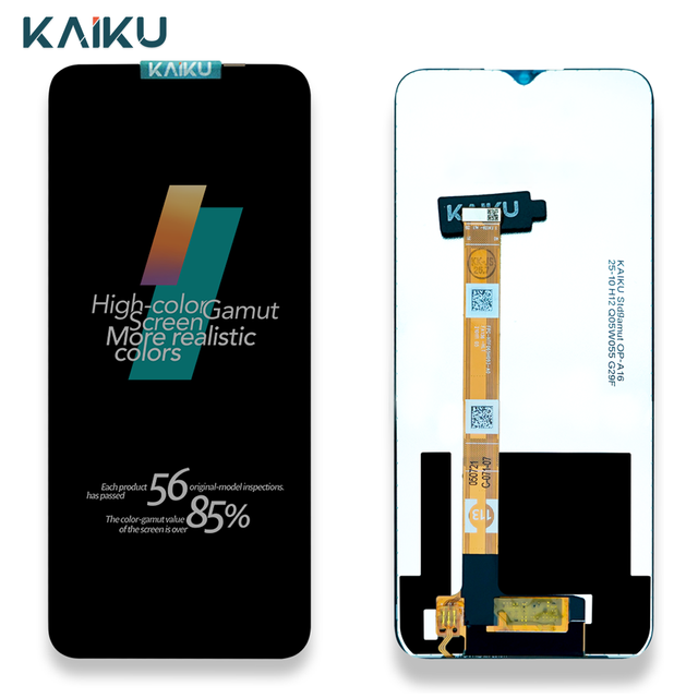 Wholesale Touch Screen for Oppo A16 A15 A15s Realme C11 C12 2021 Mobile Phone LCD Display Original Replacement Parts Ponsel