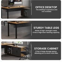 Bureau de direction en métal, design moderne, modulaire, pour bureau commercial, tables de poste de travail pour 4 à 6 personnes, en acier inoxydable