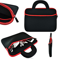 Logotipo personalizado Handheld Neopreno Hard Shell Laptop Sleeve Bag Funda protectora con cubierta de asa para computadoras portátiles