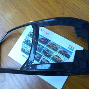 Auto Exterior Accessories Abs Material Black Chrome <b>Head</b> Light <b>Cover</b> - Product Image 4