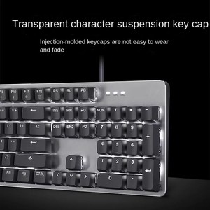 Original Logitech K845 Wired Mechanical Keyboard 104-Key Aluminum Case 5 Backlight Modes for <b>PC</b> Laptop - Product Image 6