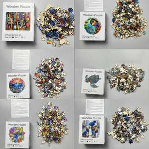 Quebra-Cabeça de Madeira Personalizado com Animais de Raposa Matemática com Peças Numeradas para Habilidades de Contagem na Pré-Escola e Educação Infantil - Product Image 5