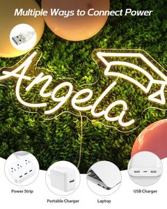 Enseigne néon <span class=keywords><strong>LED</strong></span> personnalisée, lettres <span class=keywords><strong>LED</strong></span> en acrylique, enseigne néon personnalisée pour fête, logo de magasin, décoration de club, enseigne néon personnalisée pour bar, enseigne néon pour boîte de nuit - Product Image 3