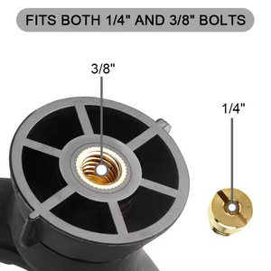 Supporto a V in ABS Leggero per Treppiede da Caccia, Monopiede e Bastone da <span class=keywords><strong>Tiro</strong></span> - Product Image 3