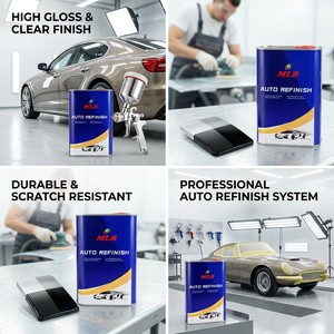 MLB High Gloss Auto Refinish Clear Coat Hardener <strong>Thinner</strong> Anti-Scratch Acrylic Varnish for Car <strong>Body</strong> Repairing - Product Image 2