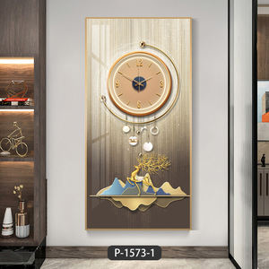 Nordique <span class=keywords><strong>De</strong></span> Luxe Moderne Abstrait <span class=keywords><strong>Pop</strong></span> Image Horloge Murale Diamant Peinture Décorative Décor À La Maison avec Toile et Papier Support <span class=keywords><strong>Base</strong></span> - Product Image 4