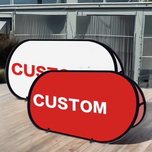 Banderoles publicitaires rectangulaires faciles à transporter pour les sports de plein air, pour Diwali, Nouvel An, modèles multiples, logos/slogans personnalisables - Product Image 5