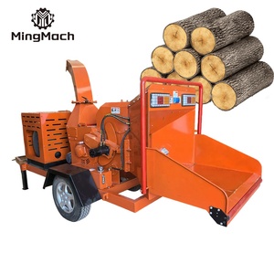 Broyeur <span class=keywords><strong>de</strong></span> bois diesel à livraison gratuite, broyeur <span class=keywords><strong>de</strong></span> branches, déchiqueteuse <span class=keywords><strong>de</strong></span> bois, mobile, portable, industriel, capacité 2T/H - Product Image 1