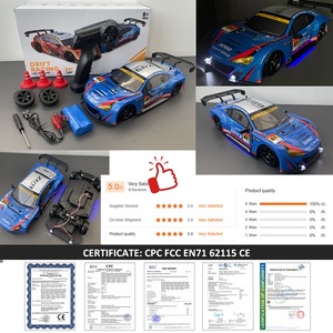 Coche de Carreras de Control Remoto a Escala 1:16, 20 km/h, Alta Velocidad, con Luces, Auto Deportivo de Carreras, Juguete de Vehículo de Derrape Genial - Product Image 6