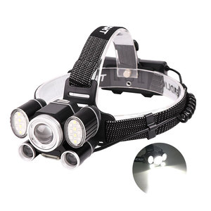 Wholesale Rechargeable <strong>Headlamp</strong> 3000 Lumens Fishing Hunting XHP50 P50 Head Lamp Waterproof Zoomable Emergency Outdoor Headlight - Product Image 6