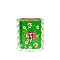 Film en rouleau personnalisé de qualité alimentaire, souple et brillant, pour emballage de sucettes torsadées, emballage comestible pour bonbons Sour Patch Kids, pour snacks et biscuits sucrés
