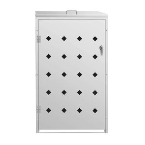 سقيفة سلة واحدة مخصصة للتخزين في الهواء الطلق سقيفة ديكور خارجي مع باب يدوي وفناء - Product Image 4