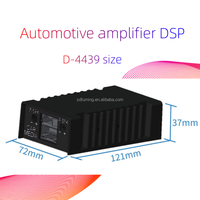 Amplificateur Mini DSP 4 Canaux Prêt-à-l'Emploi pour Voiture, Amélioration Audio Automobile qui Optimise le Système d'Origine pour Autoradio Android, Amplificateur de Voiture Classe AB pour Maison