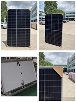 Système solaire hors réseau, cellule solaire 400 watts, panneaux solaires monocristallins, plaque solaire au sol
