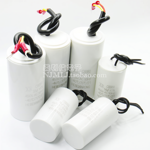 คาปาซิเตอร์สตาร์ทมอเตอร์ Cbb60 8 12 15 18 20 25 30 35 40Uf 450V สำหรับเครื่องซักผ้าและปั๊มน้ำ - Product Image 2