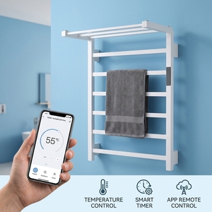 <span class=keywords><strong>Toallero</strong></span> Eléctrico de Acero Inoxidable Montado en la Pared, Termostático, para Uso en Hoteles, <span class=keywords><strong>con</strong></span> Pantalla <span class=keywords><strong>Digital</strong></span> - Product Image 2