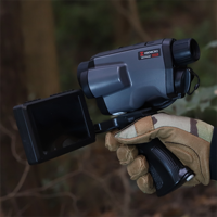 Caméra thermique monoculaire Hikmicro GQ35L, caméra infrarouge, télescope de vision nocturne pour la chasse, lunette de vision nocturne thermique portative