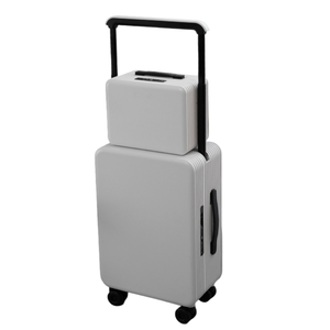 Custom Logo 2-Piece Travel Trolley Luggage Set ABS PC <b>Suitcase</b> Set Spinner Zipper Waterproof <b>Suitcase</b> RTS Bulk Mixed Order - Product Image 2