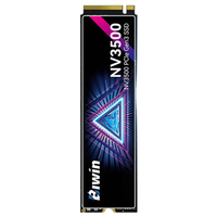 قرص NV3500 1 تيرابايت M.2 2280 PCIe 3.0 NVMe 1.4 SSD بسرعة تصل إلى 3500 ميجابايت/ثانية، تقنية 3D TLC NAND، تبديد حرارة بالجرافين لأجهزة الكمبيوتر المكتبية والمحمولة
