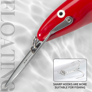 Promotion : Leurre de pêche coulant 140 mm 40 g rouge et blanc pour thon, Jerkbait, Pesca, leurre dur coulant pour la pêche à la traîne - Product Image 3