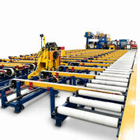 Ligne de production d'extrusion avec lit froid PLC pour profilés en aluminium 1000T, garantie 1 an