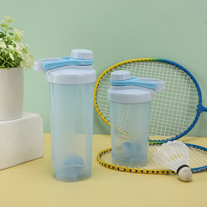 Premium kalite BPA ücretsiz plastik çalkalama kabı Protein <span class=keywords><strong>Blender</strong></span> mikser şişe Premium Drinkware - Product Image 4