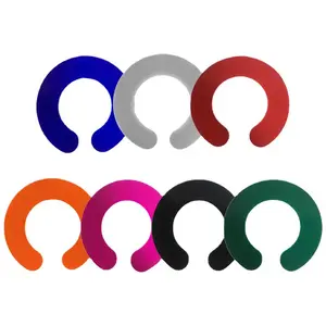 Châle professionnel imperméable en silicone pour <span class=keywords><strong>barbier</strong></span>, collier de protection pour coloration capillaire, bavoir de coupe pour coiffure - Product Image 1