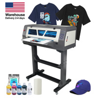 Imprimante DTF EraSmart nouvelle génération 24 pouces I3200 Xp600 2 têtes d'impression Epson pour transfert sur PET, impression sur t-shirts, 60 cm A1, encre DTF
