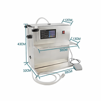 Machine de remplissage et d'emballage semi-automatique pour sachets de lait de soja, yaourt, eau, boissons et gel douche avec buse d'aspiration