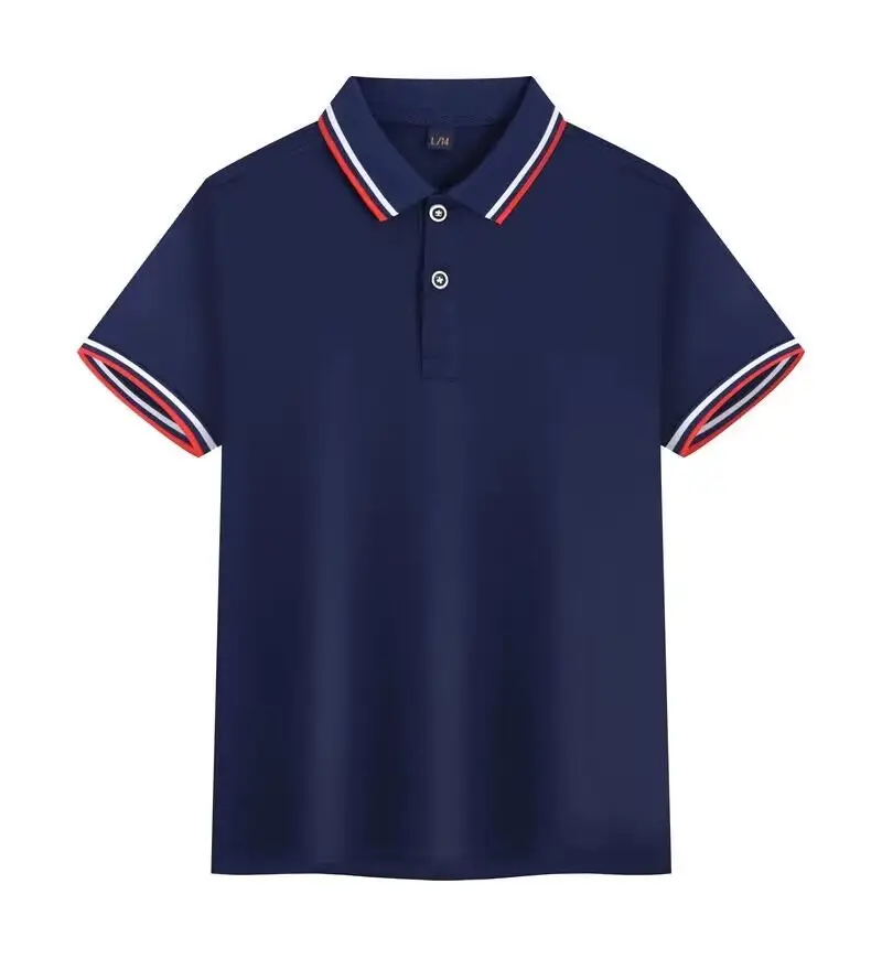 Camisetas de golf para hombre, Polo de manga corta de secado rápido, camiseta atlética informal con cuello