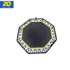 Petit <span class=keywords><strong>trampoline</strong></span> d'exercice Zoshine <span class=keywords><strong>avec</strong></span> poignée en mousse réglable, pliable, pour entraînement en intérieur, extérieur et jardin - Product Image 1