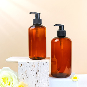 Flaconi in PET per Shampoo con Collo da 28mm, Dispenser a Pulsante Serigrafato; Bottiglie per Olio da Massaggio e <span class=keywords><strong>Detergente</strong></span> - Product Image 3