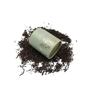 Envases de Té Biodegradables Personalizados de Lujo, Aptos para Alimentos, con Tapas Metálicas, Redondos, para Café Verde, Dulces, Azúcar, Matcha en Polvo, Caja Tubular Redonda - Product Image 3