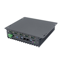 Ordinateur industriel embarqué basse consommation IPC 3865U Processeur DDR4 Mémoire Mini ordinateur avec port USB VGA