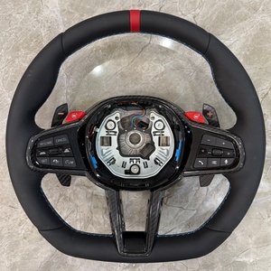 Volante Deportivo CS Personalizado y Resistente para <span class=keywords><strong>BMW</strong></span> M4 X5 <span class=keywords><strong>X6m</strong></span> F20 G30 F13 F82 F86 G01 G05 G26 535i - Product Image 2