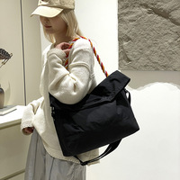Nouvel Arrivage Sac Bandoulière Messager Femme Grande Capacité en Nylon avec Double Sangle et Bouton Magnétique en Polyester, Motif Renard Coloré