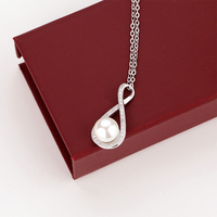 Collier pendentif en perles en argent Sterling 925 de luxe pour femme cadeau bijoux S925 argent polyvalent nouveau Style clavicule chaîne pendentif