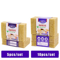 Grossiste OEM, tampon de nettoyage de cuisine écologique personnalisé, tampon à récurer en sisal et en noix de coco